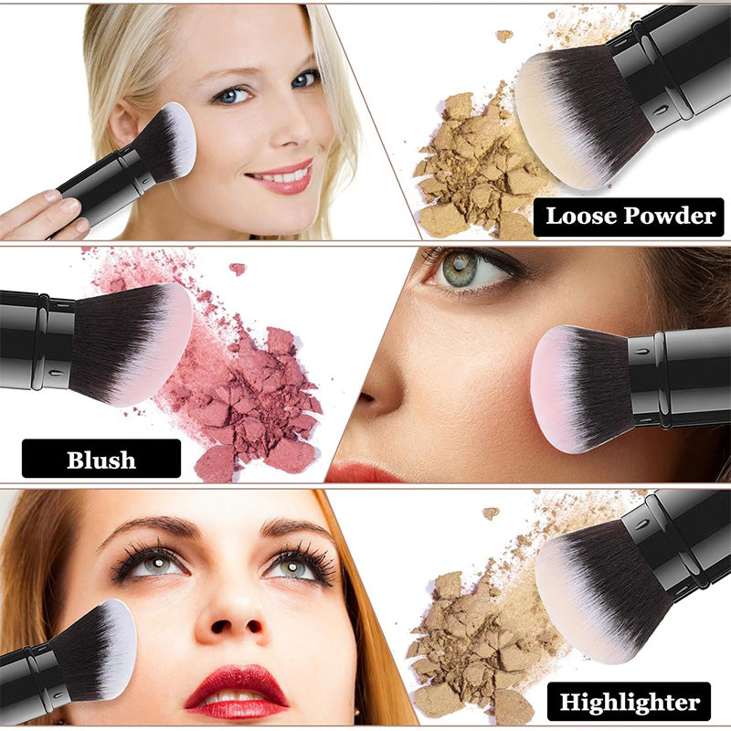 Curobiomelle Vegan Synthetic Kabuki Brush