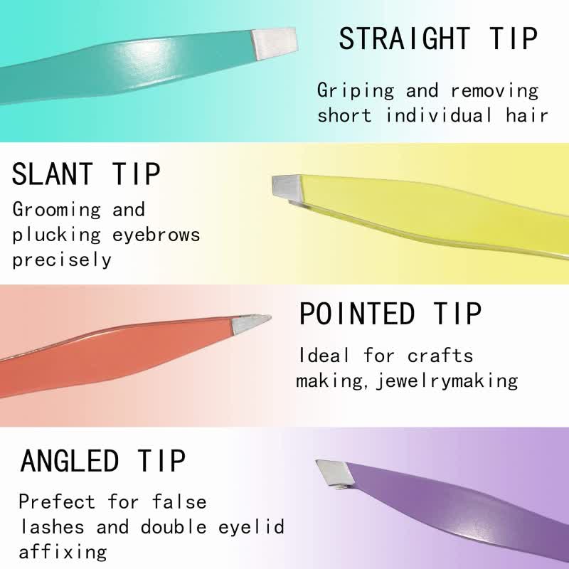 Curobiomelle Precision Tweezers Collection